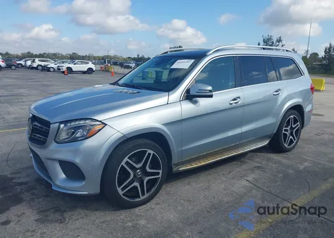 2017 Mercedes-Benz Gls 450 4Matic z USA, uszkodzony, nr VIN 4JGDF6EE4HA780805